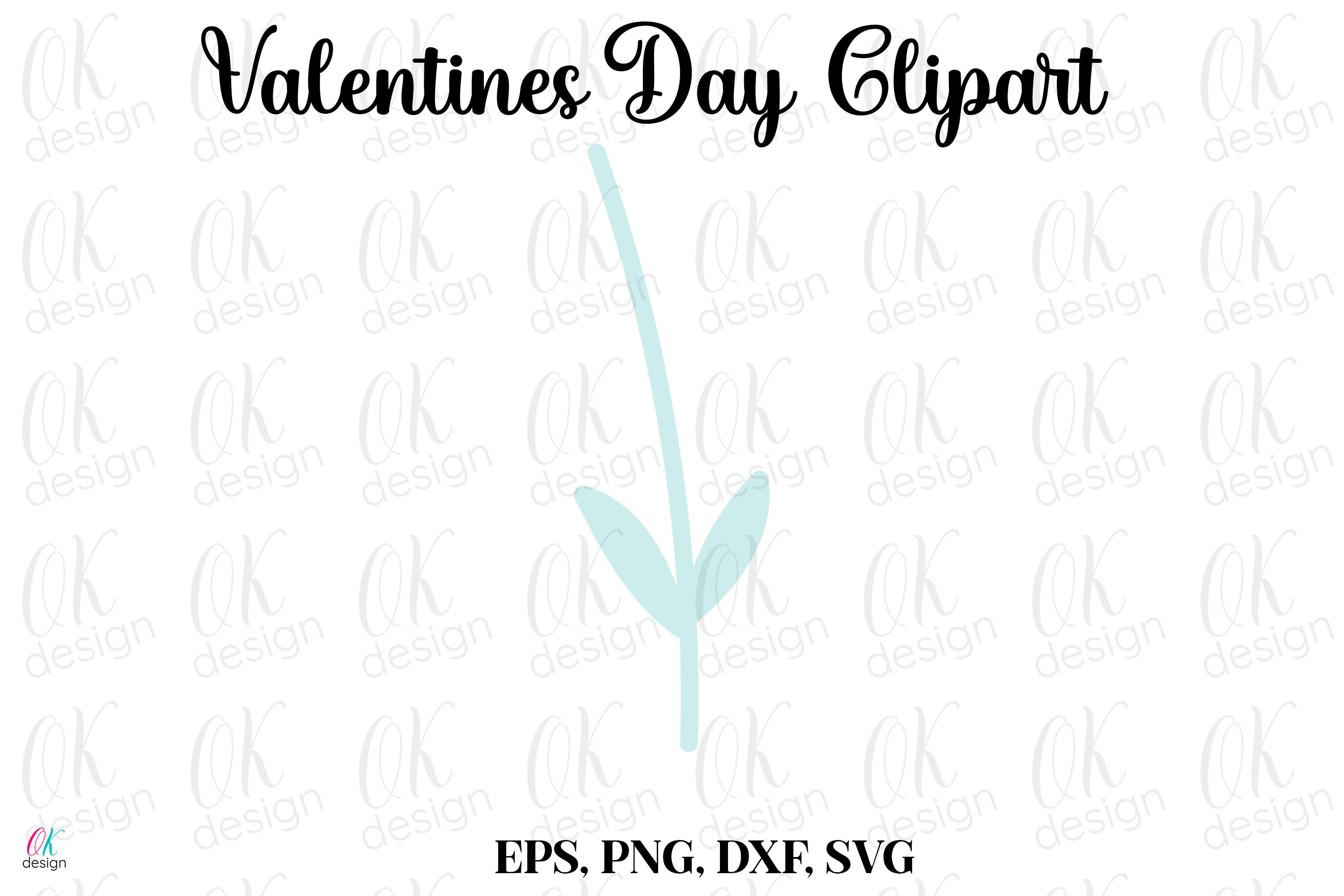 Valentines Clipart SVG, DXF, PNG Files.
