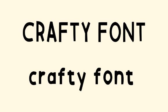Crafty Font