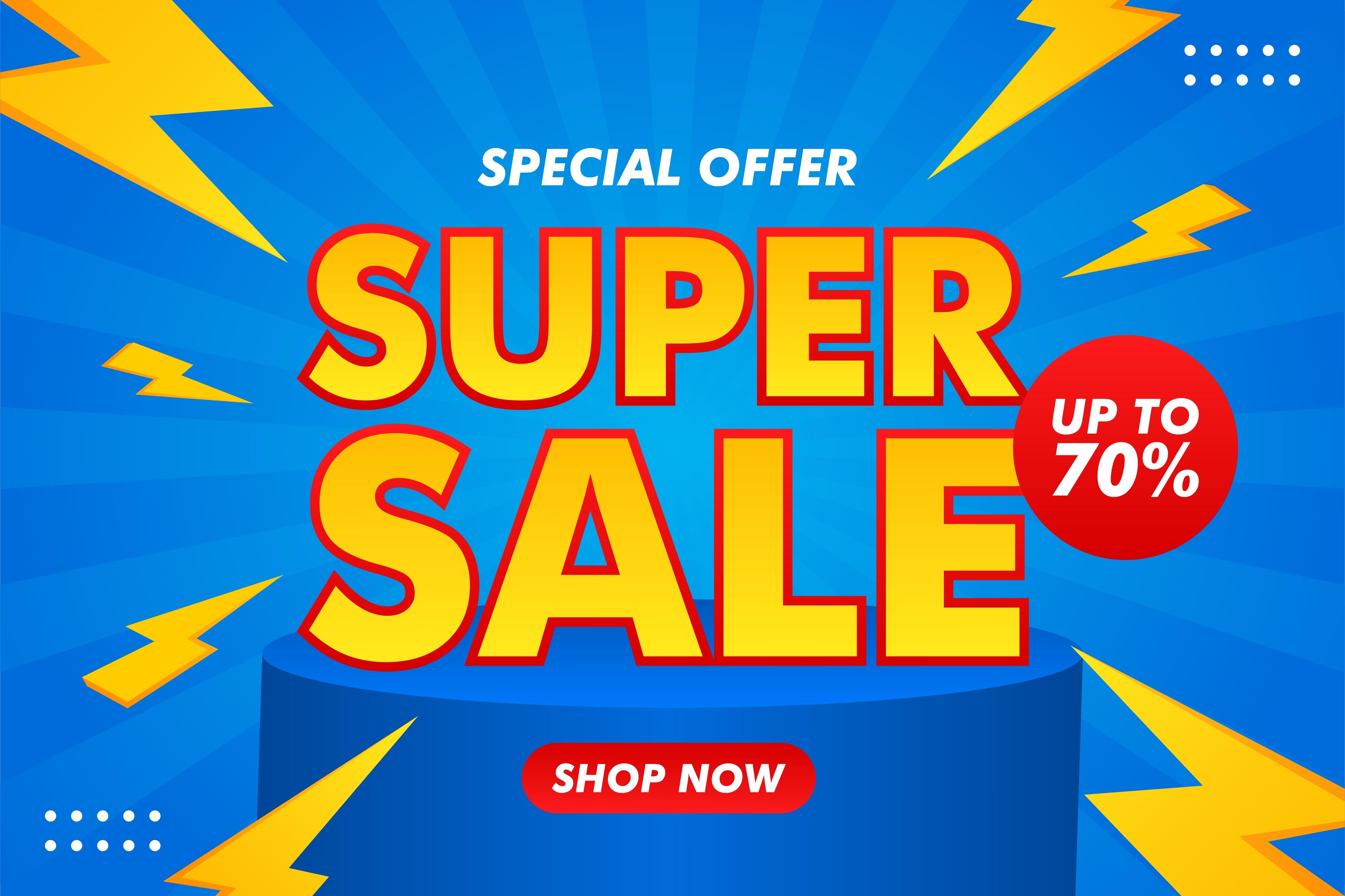 Super Sale Banner
