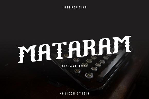 Mataram Font