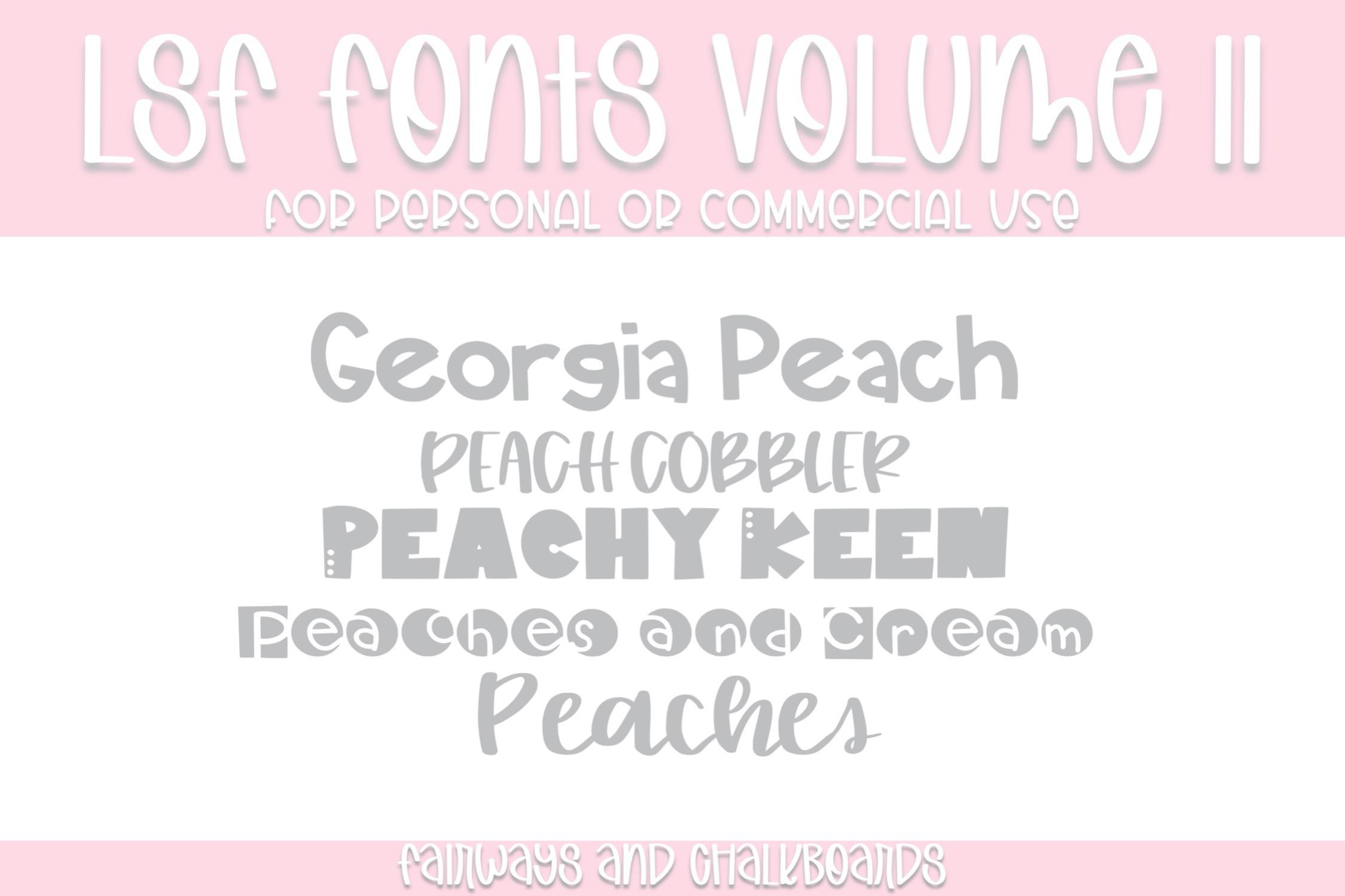 LSF Volume 11 Font