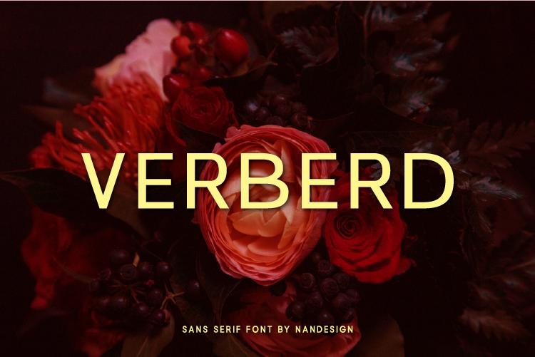 Verberd Font