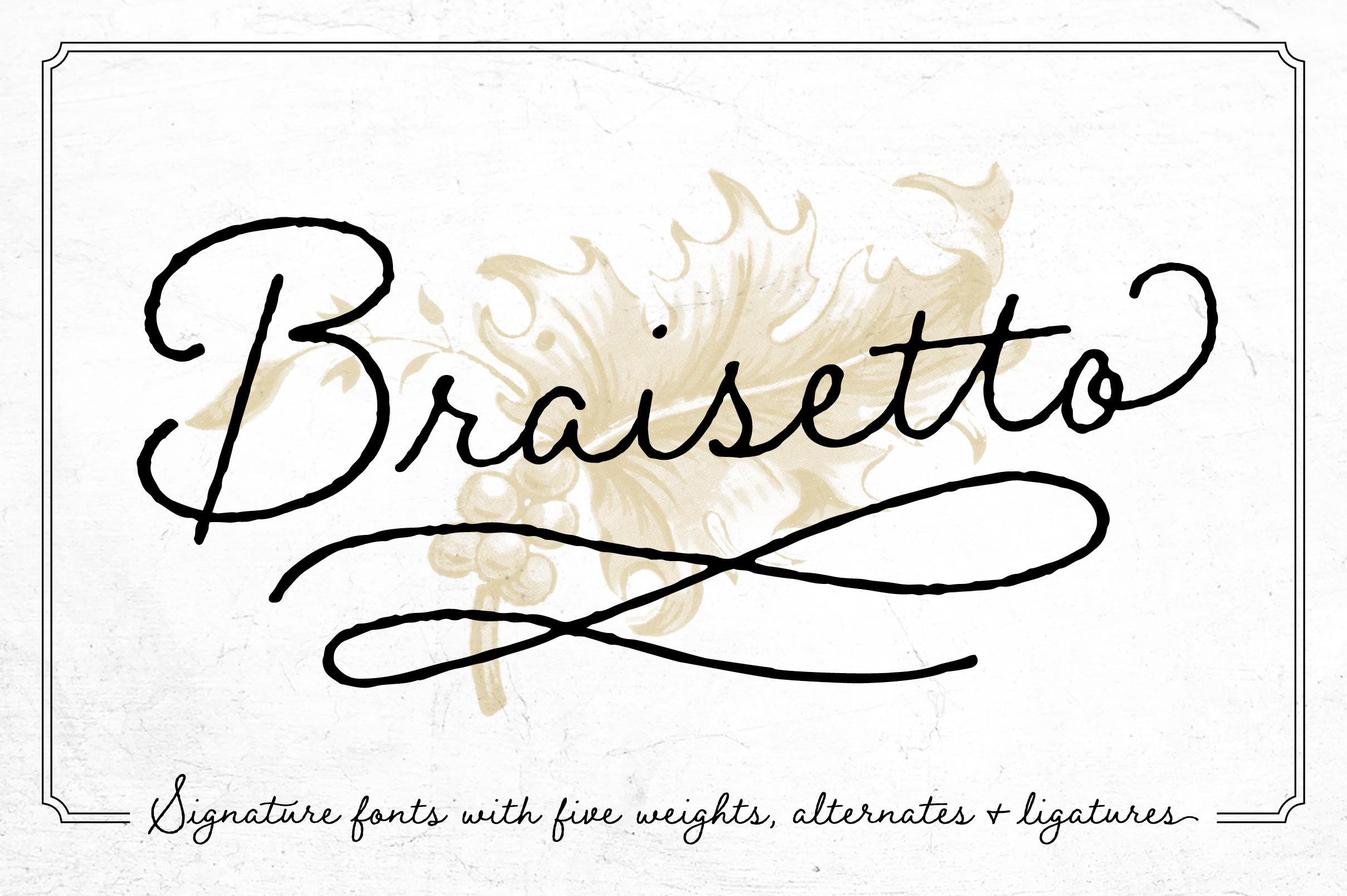 Braisetto Font