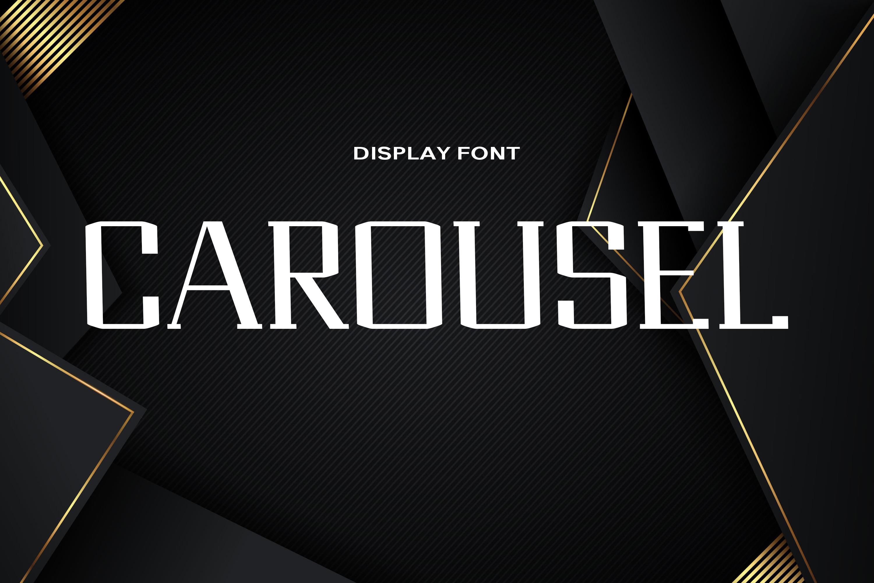 Carousel Font