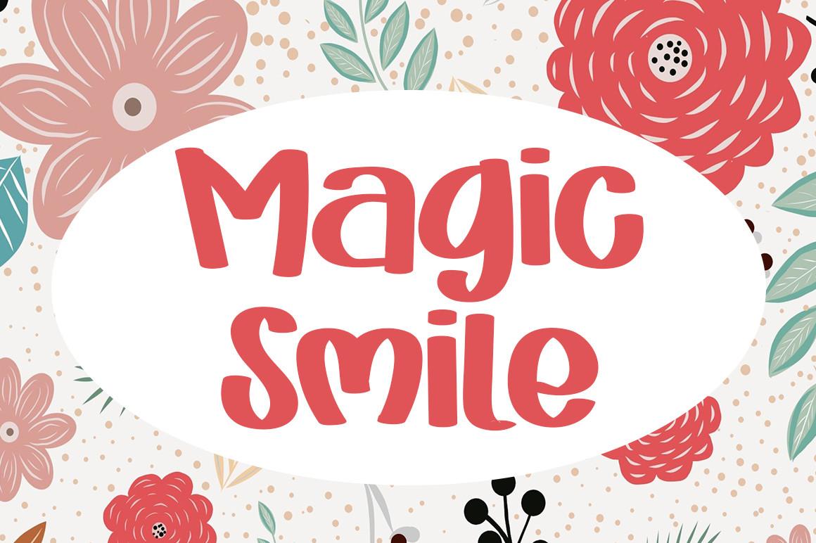 Magic Smile Font