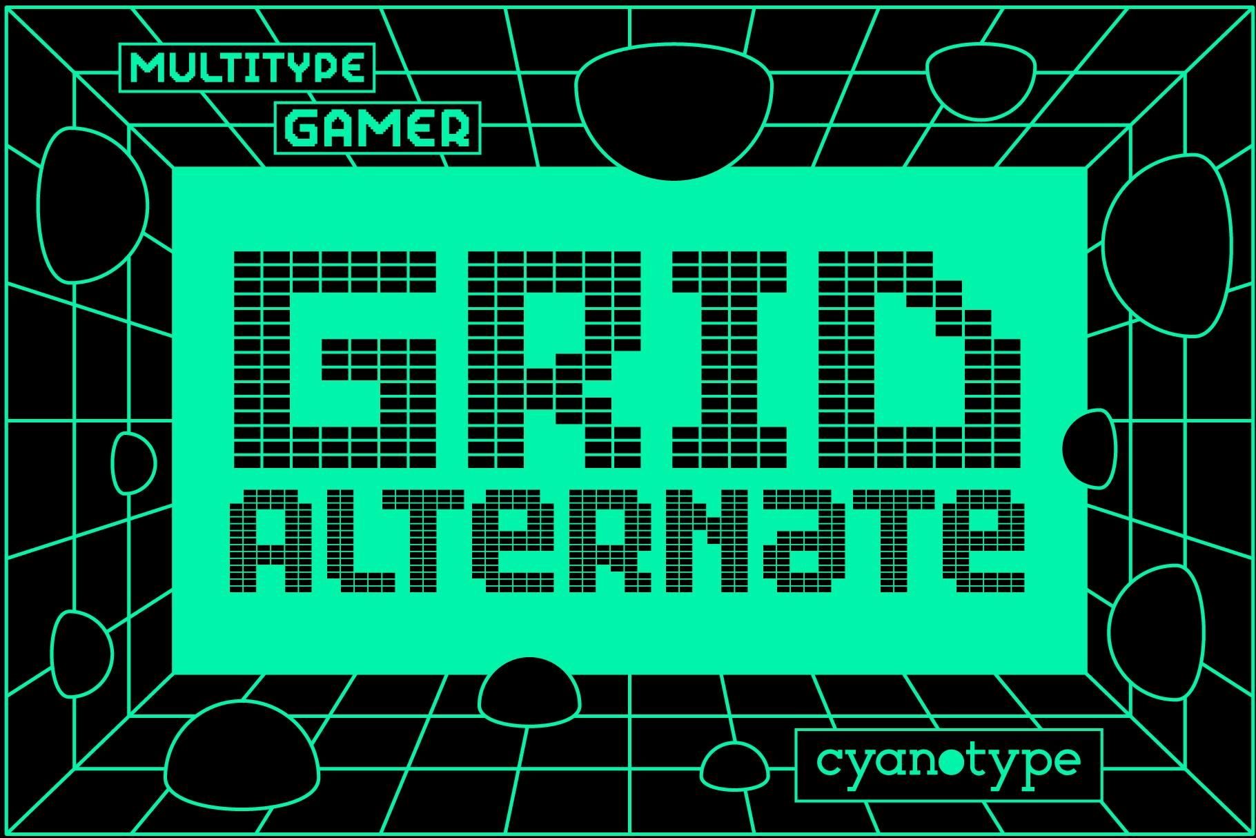 Grid Alternate Font