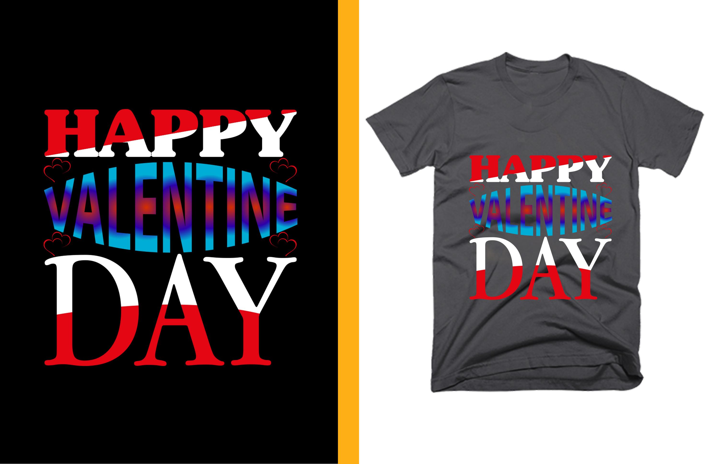 Happy Valentines T-shirt Design