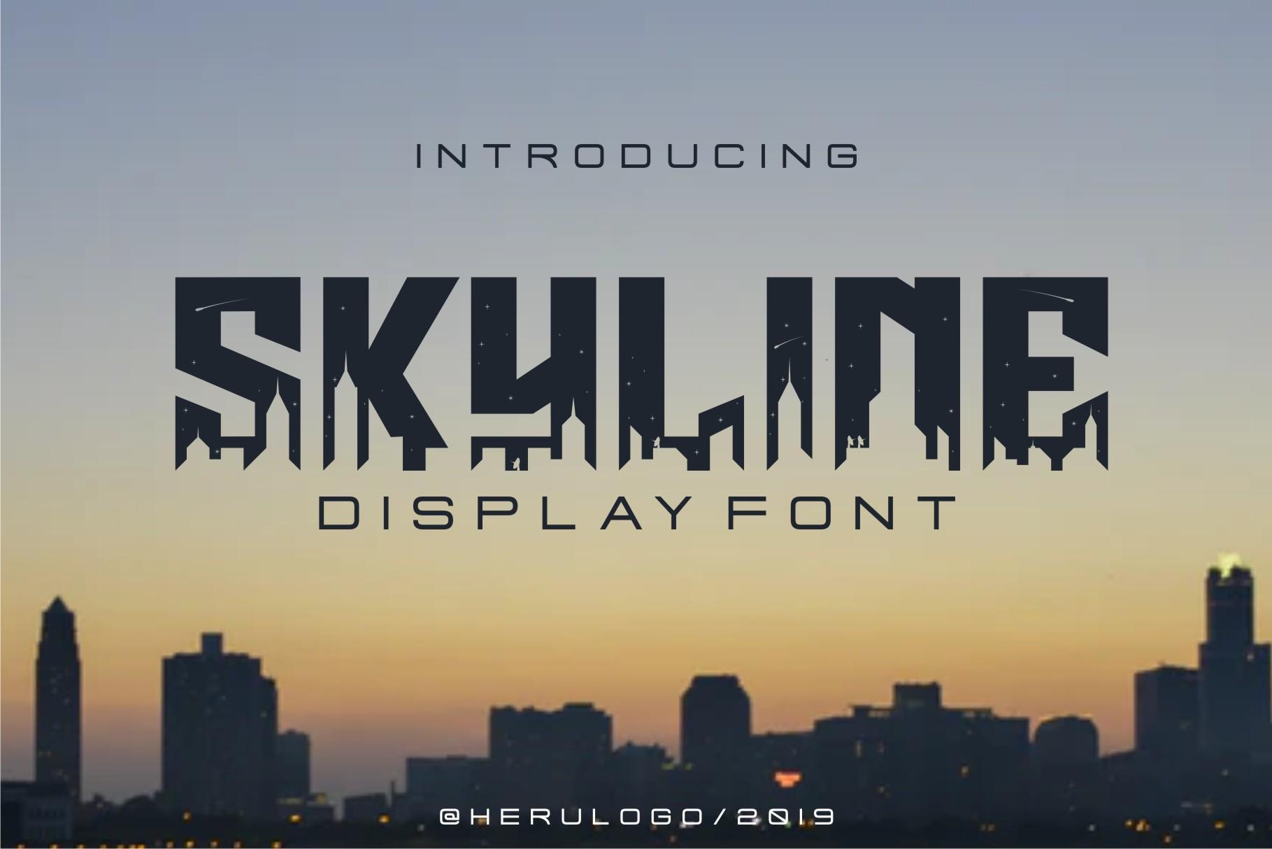 Skyline Font