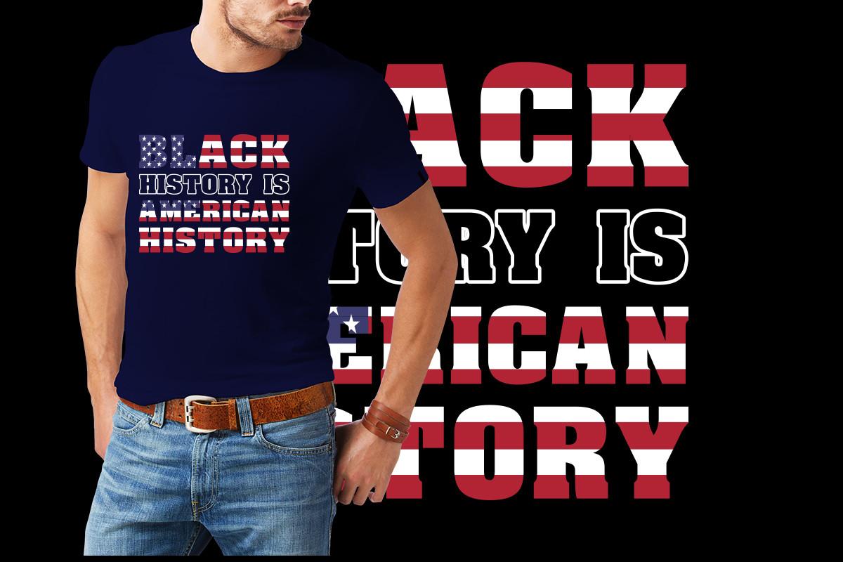 Black History T-Shirt Design