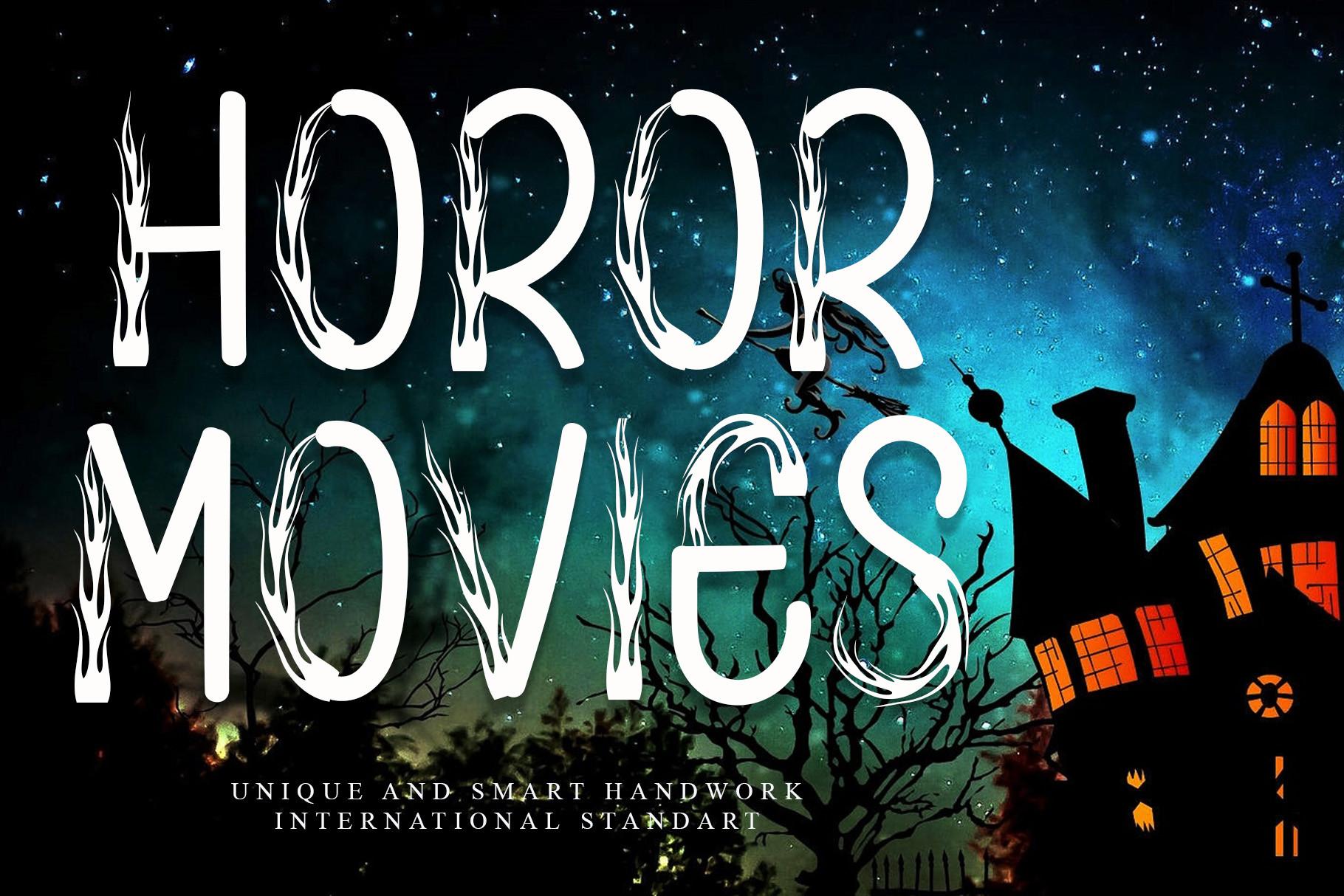 Horror Movies  Font