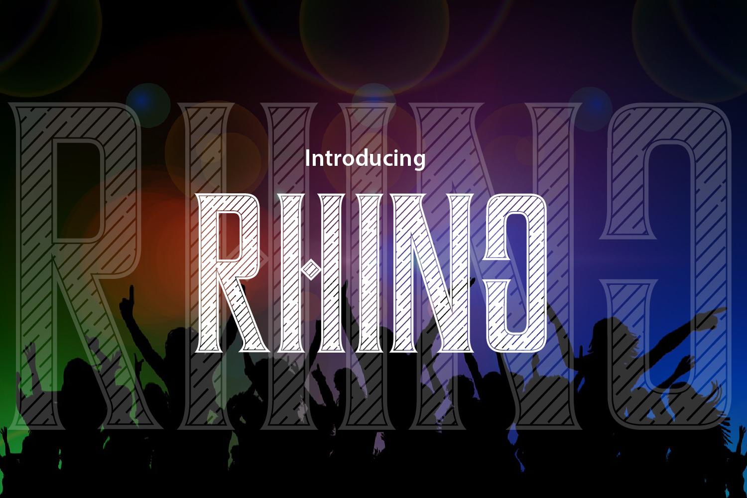 Rhino Font