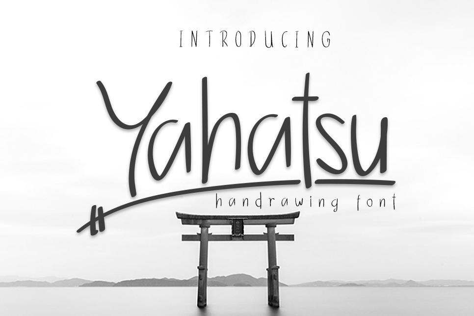 Yahatsu Font