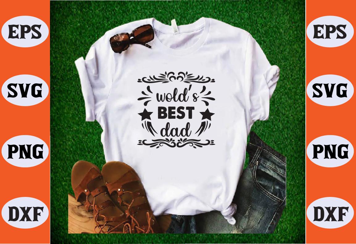 World’s Best Dad Svg