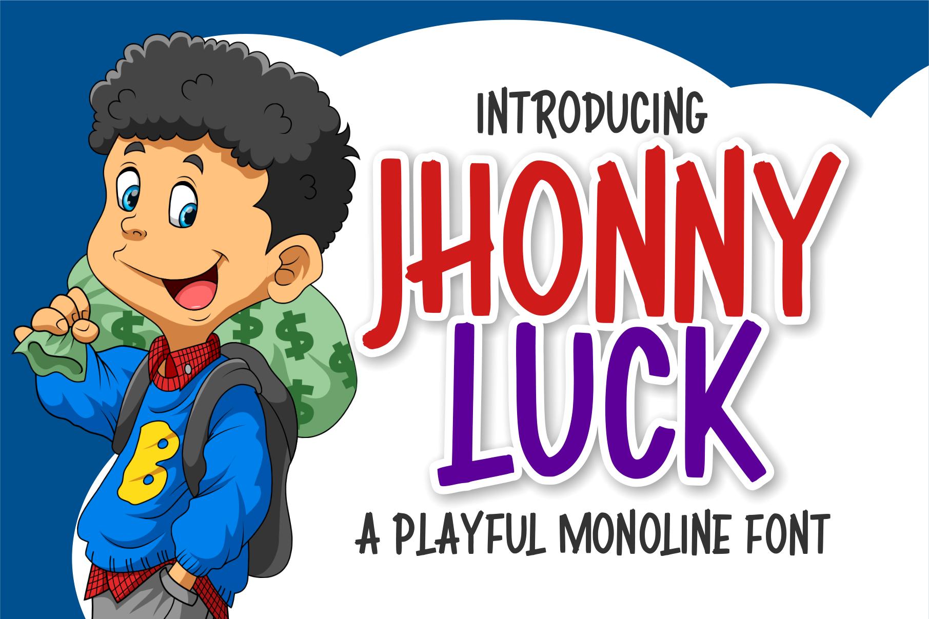 Jhonny Luck Font