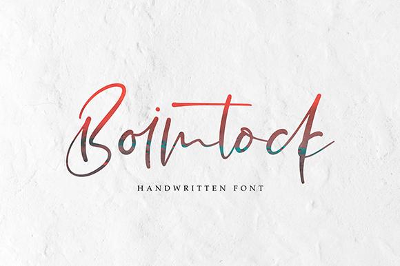 Boimtock Font