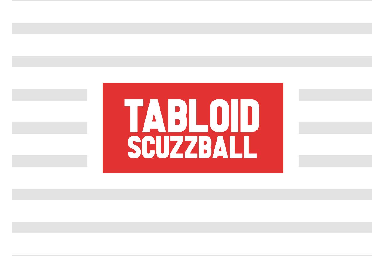 Tabloid Scuzzball Font