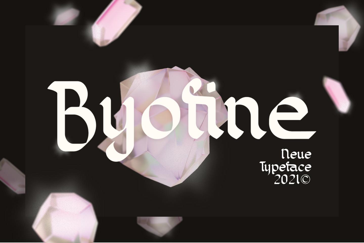 Byofine Font