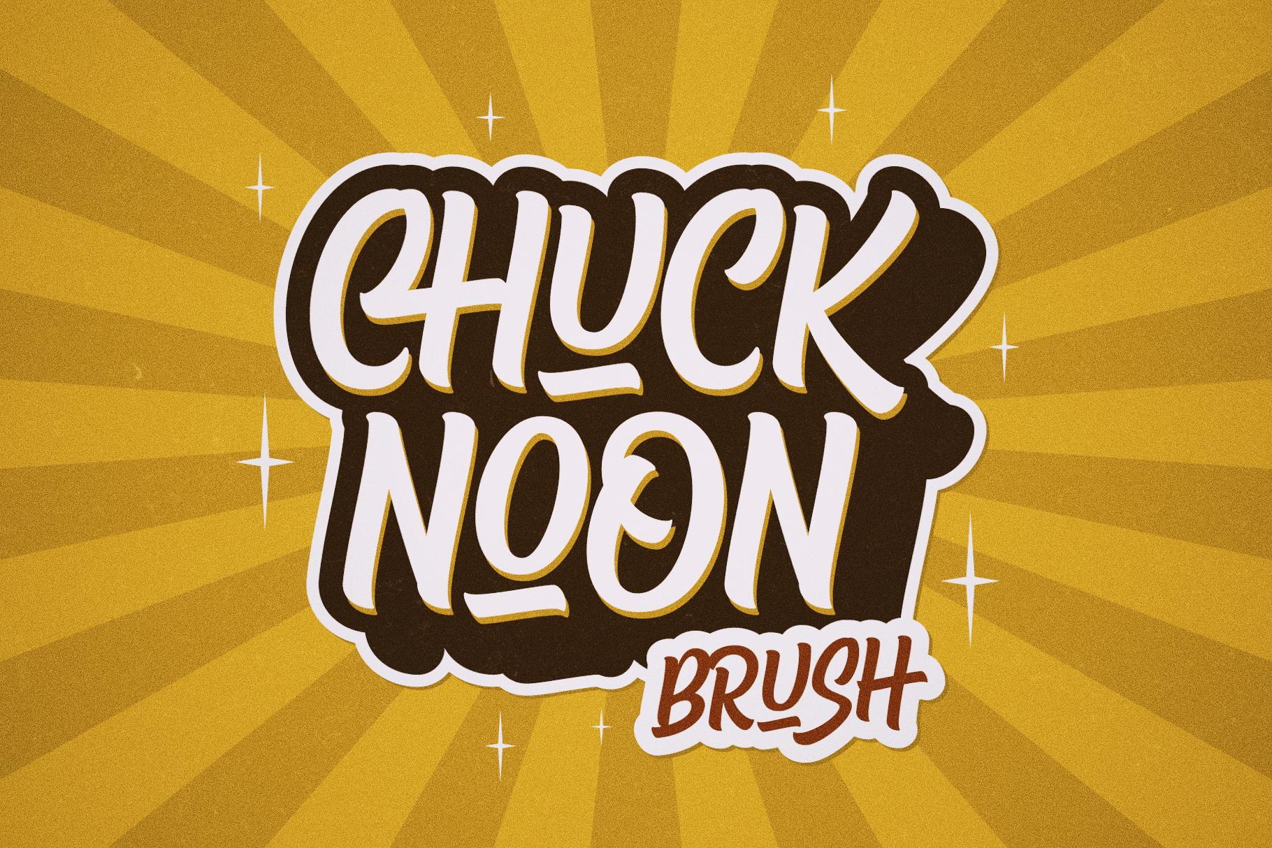 Chuck Noon Brush Font
