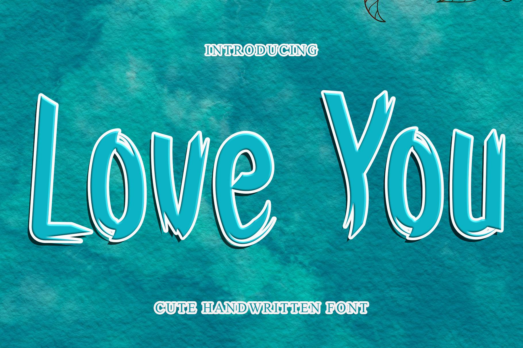 Love You Font