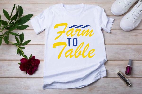 Farm House SVG Design, Farm to Table