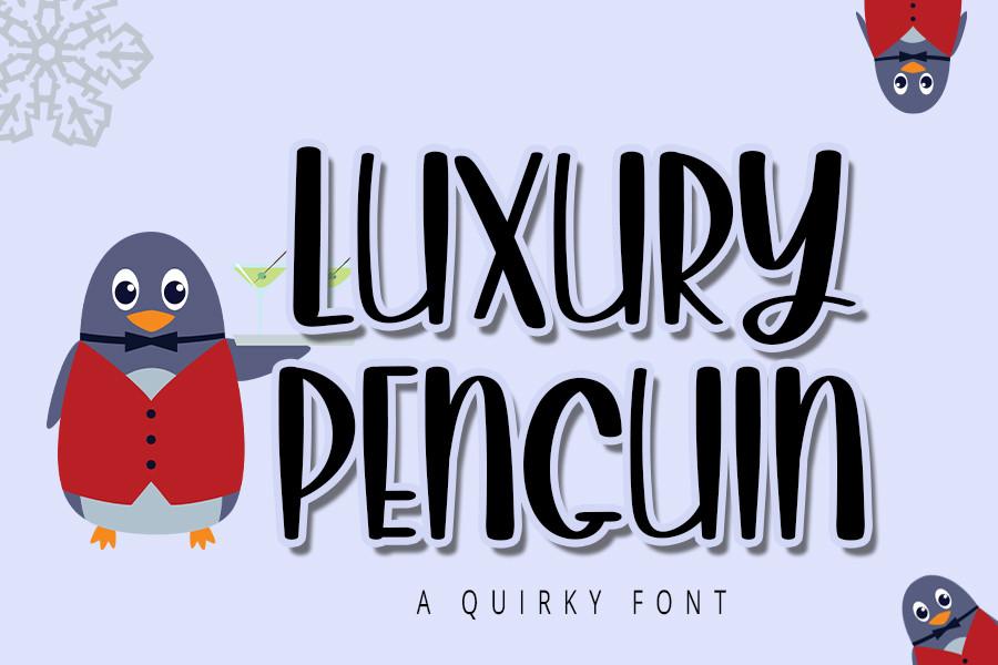 Luxury Penguin Font