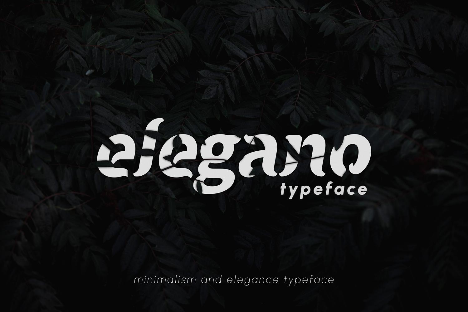 Elegano Font