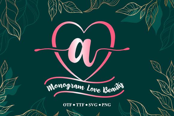 Monogram Love Beauty Font