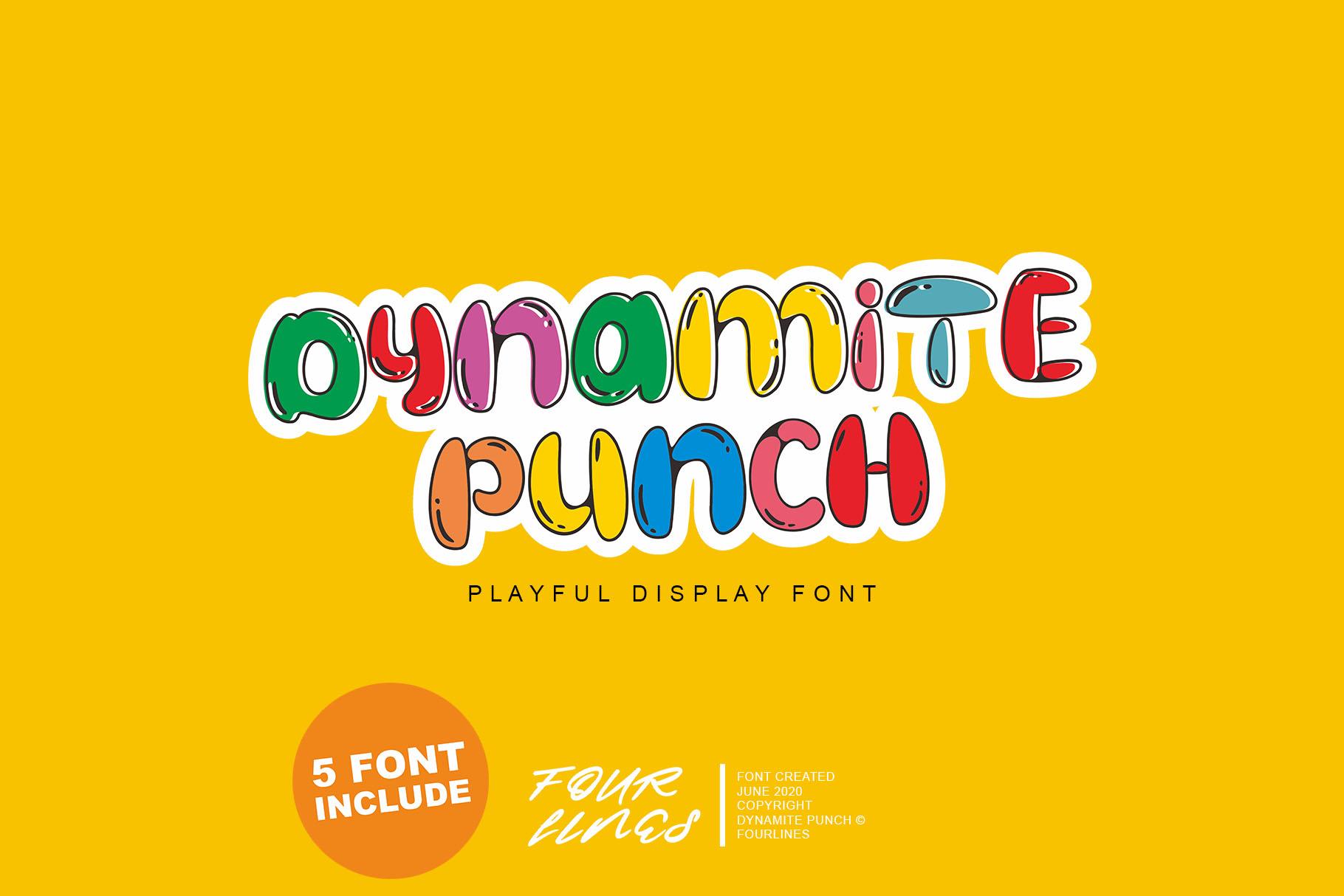 Dynamite Punch Font