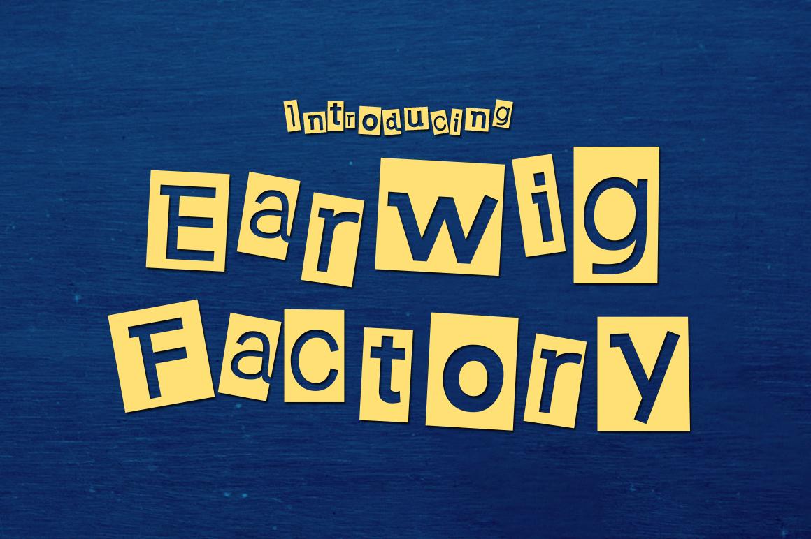 Earwig Factory Font