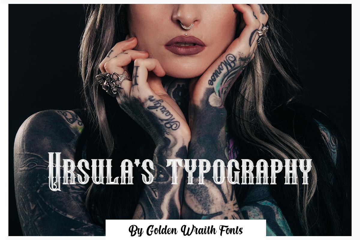 Ursula's Typography Font