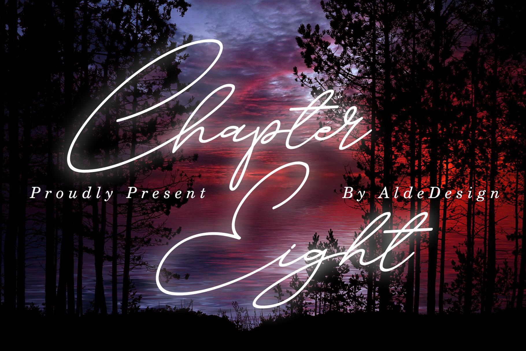 Chapter Eight Font