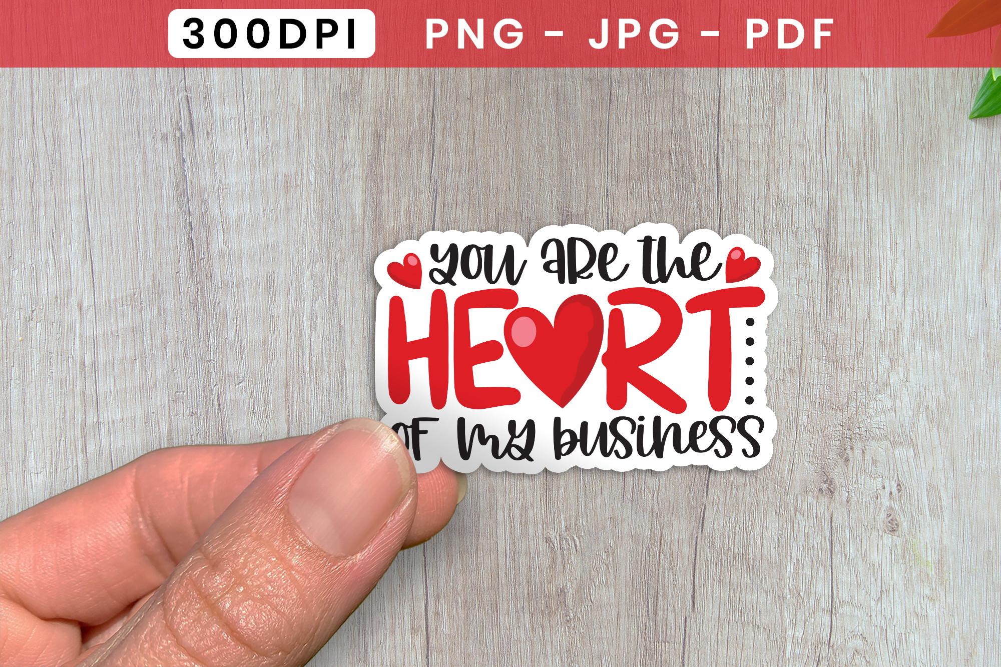 You Are the Heart of My Business PNG