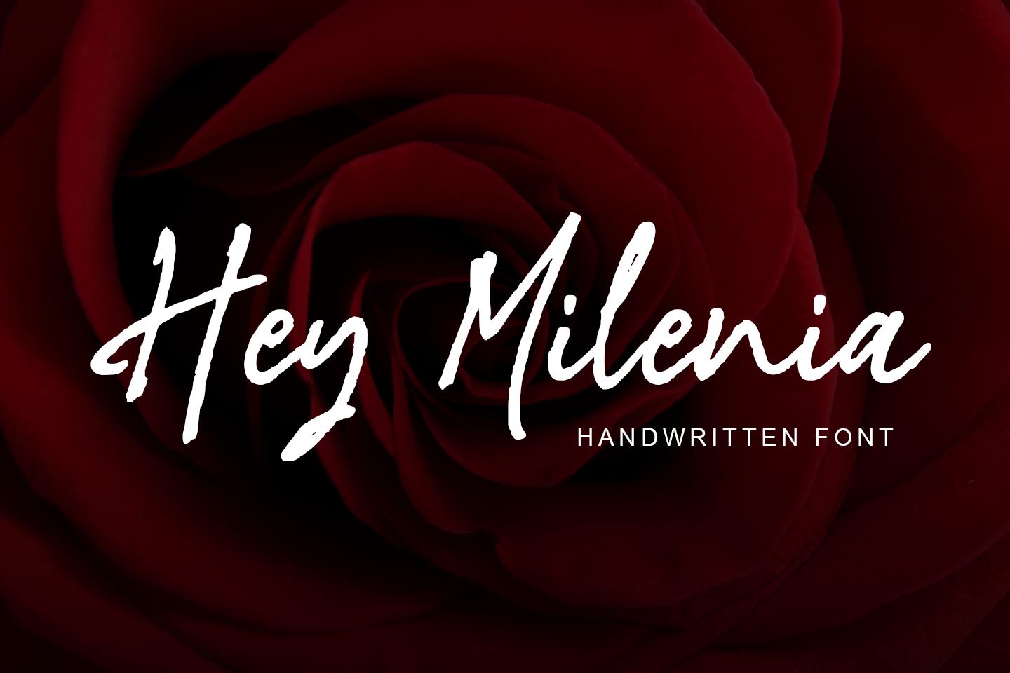 Hey Milenia Font