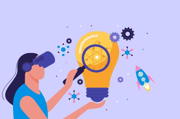 Innovation Concept with Ideas
