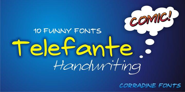 Telefante Family Font