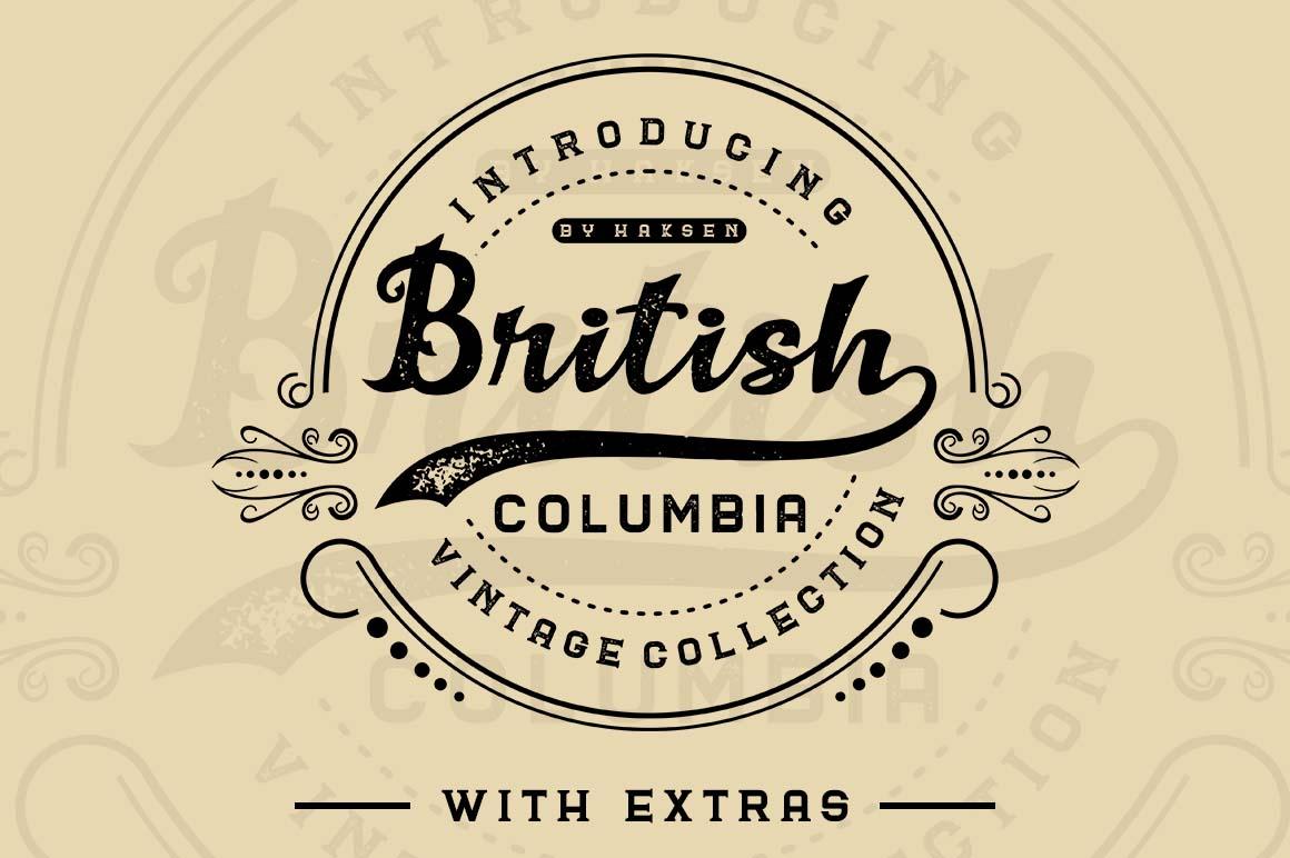 British Columbia Family Font