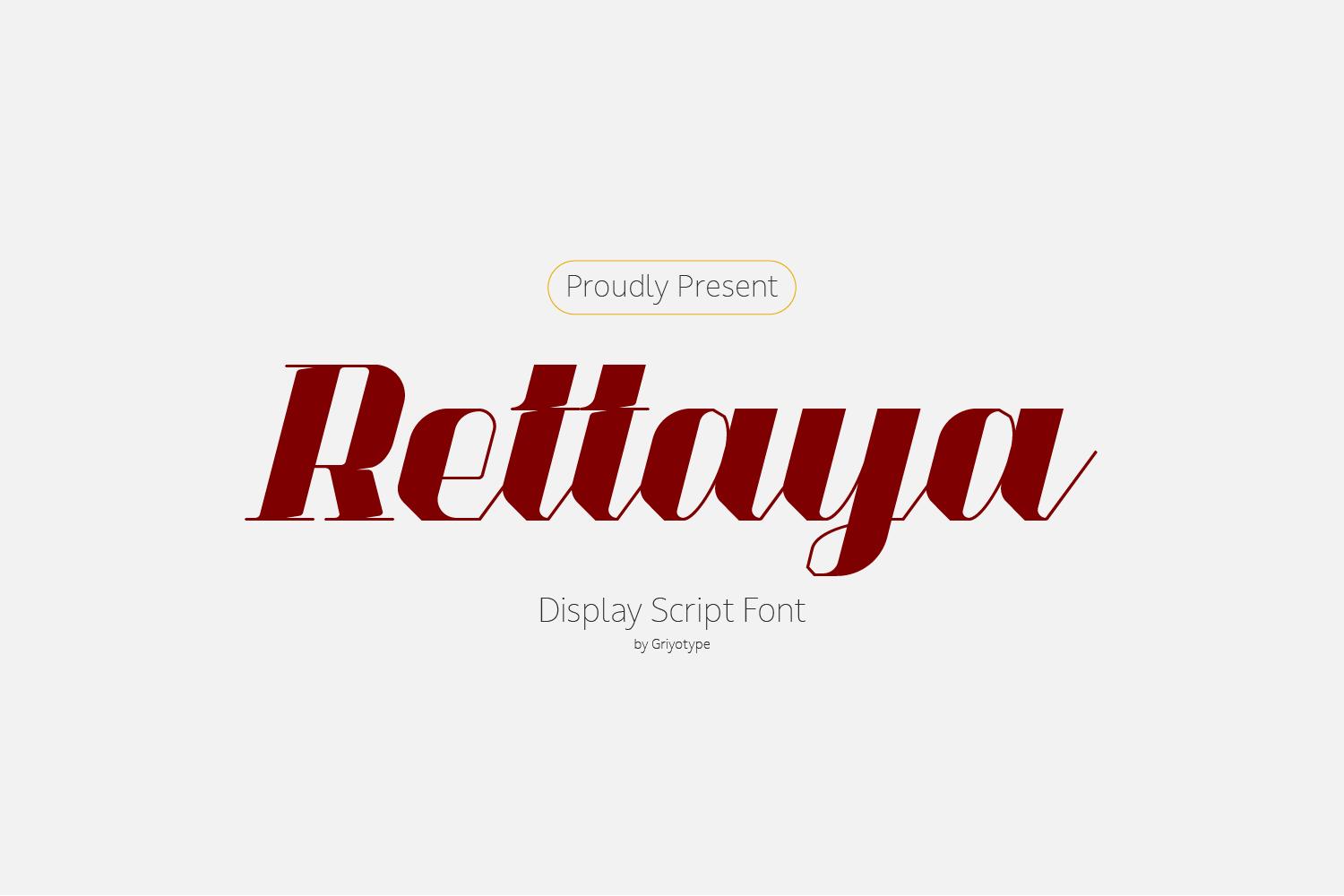 Rettaya Font