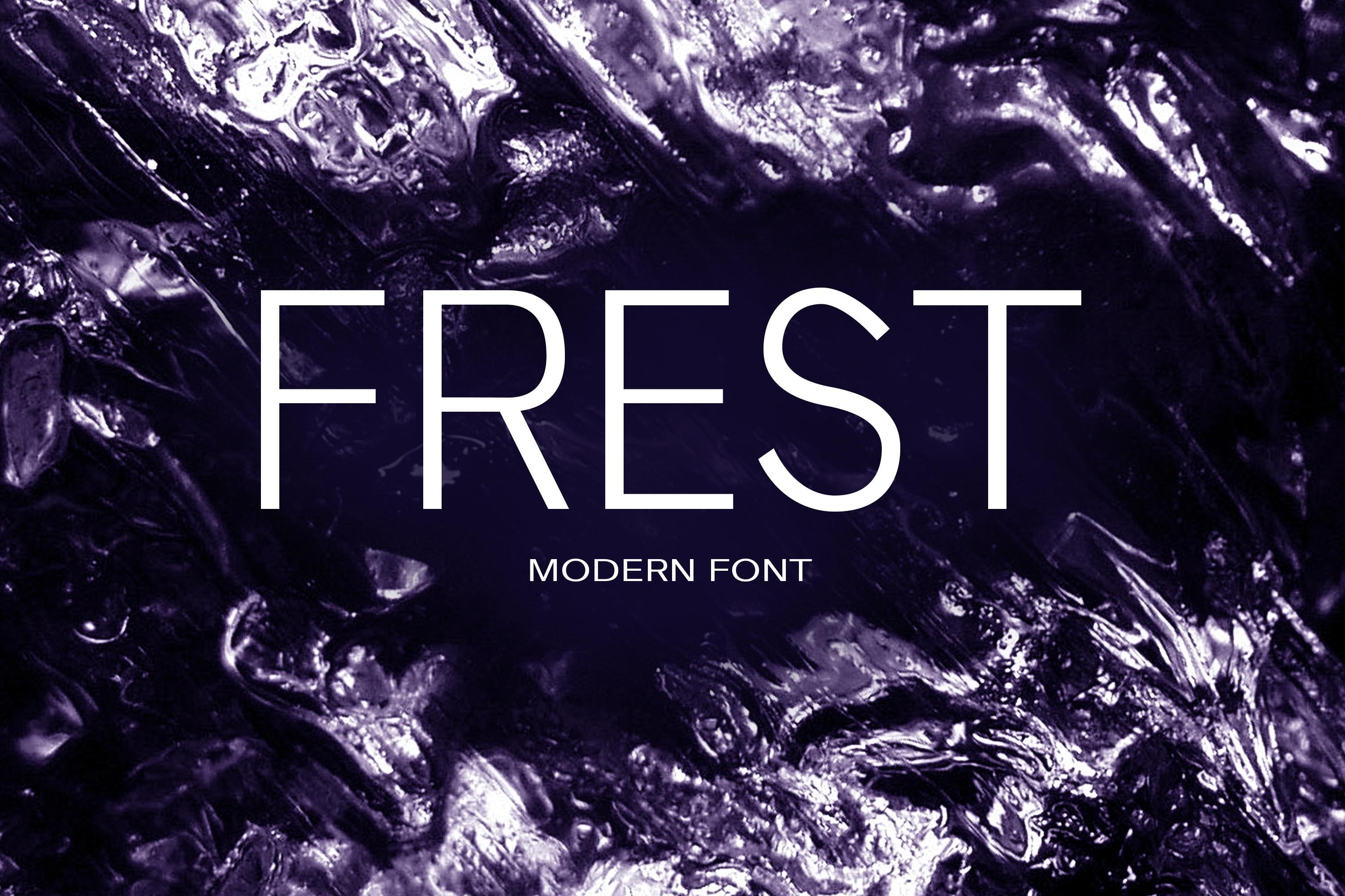 Frest Font