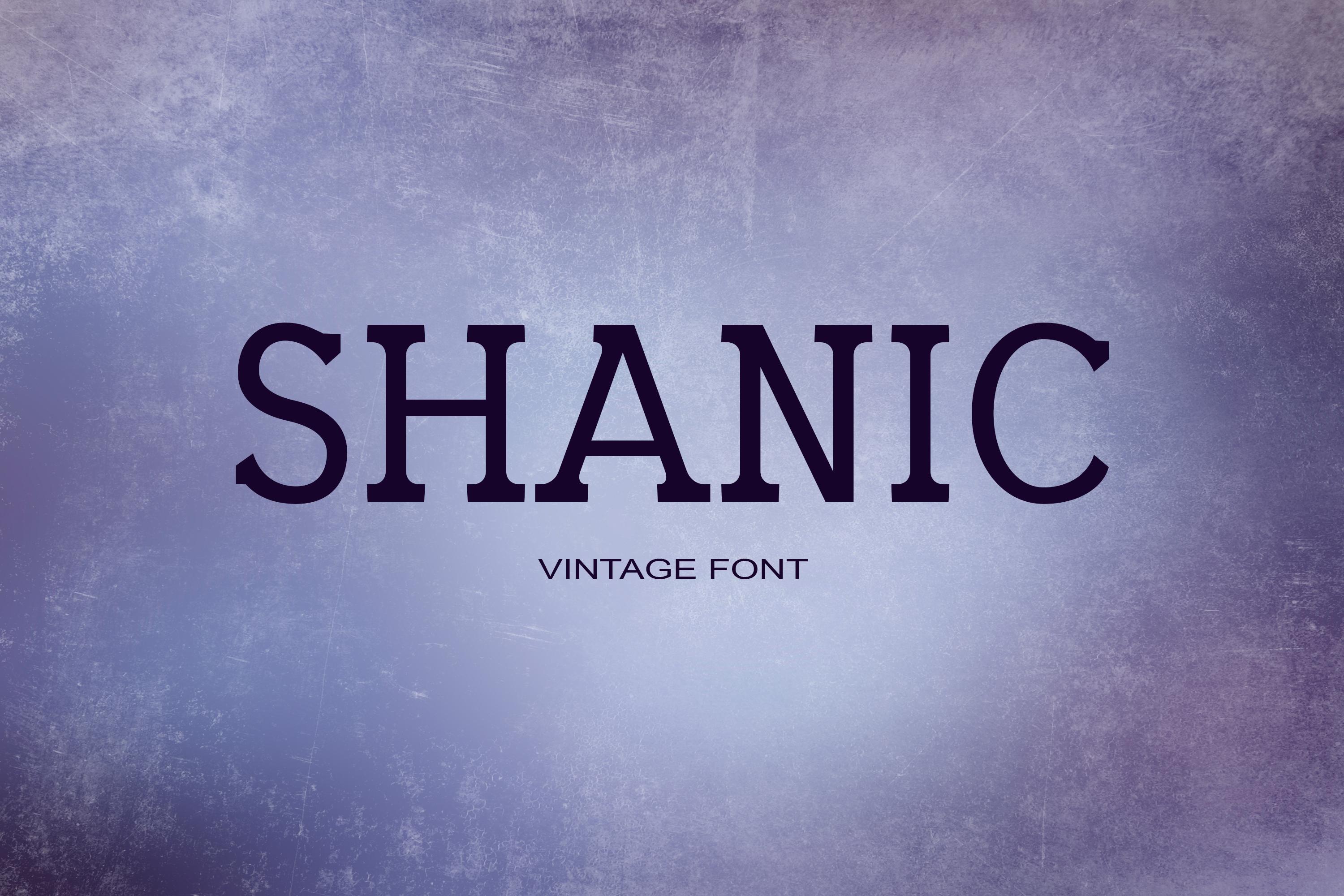 Shanic Font