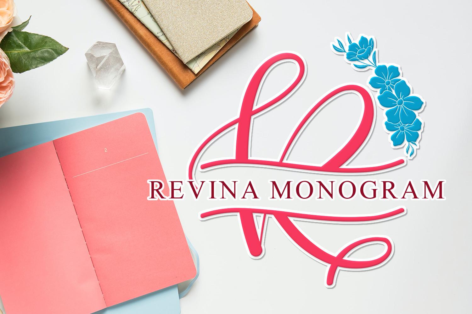 Revina Monogram Font