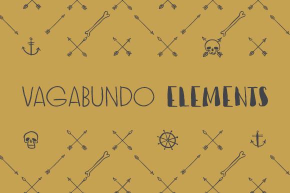 Vagabundo Elements Font