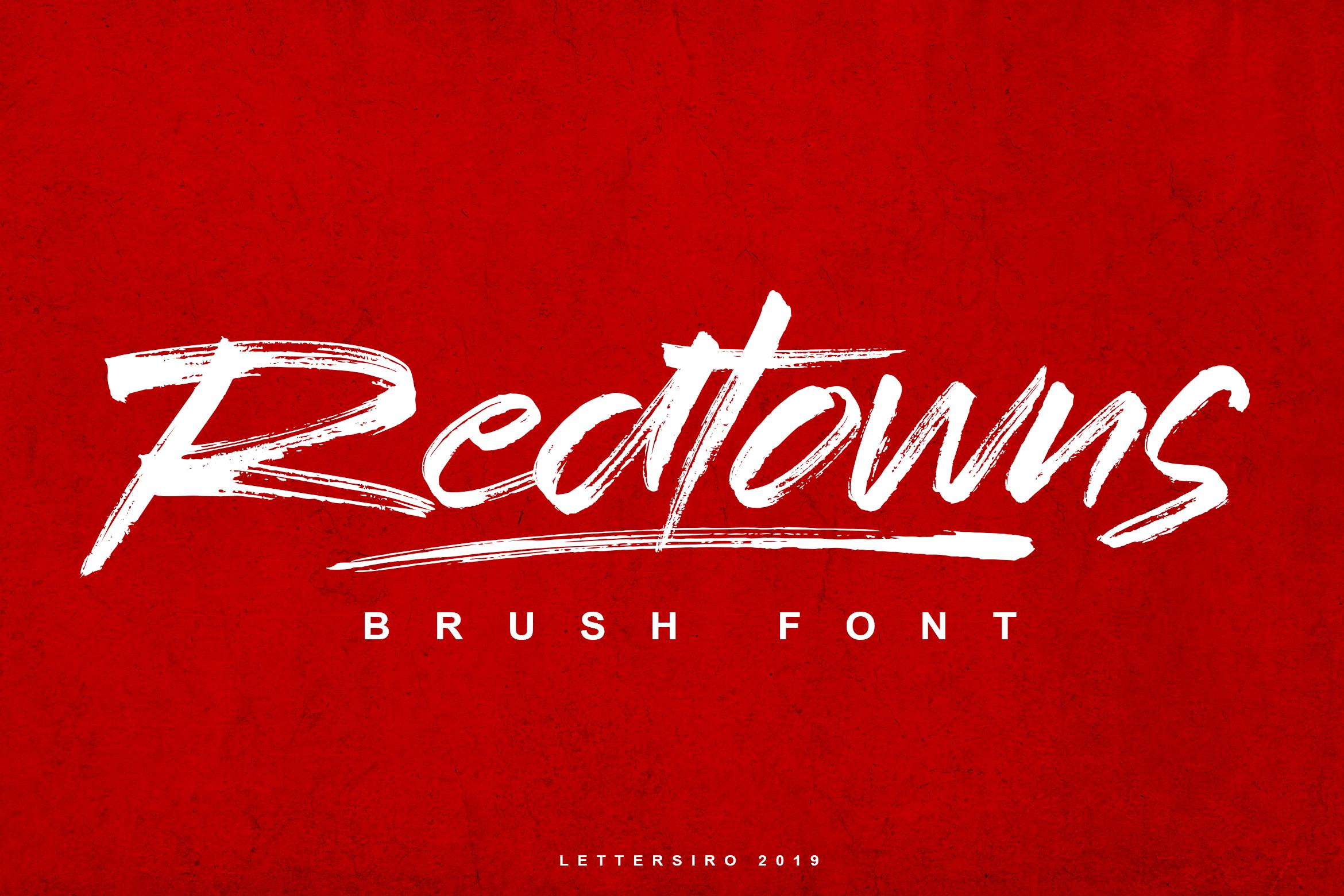 Redtowns Font