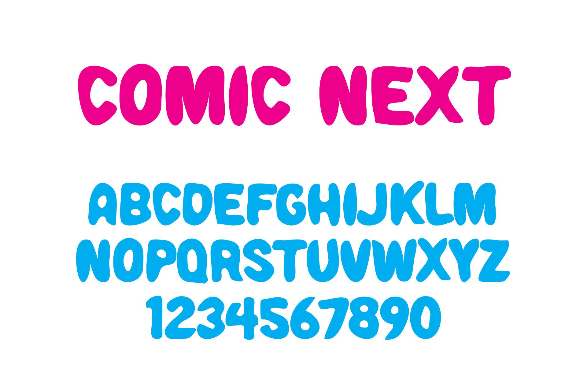 Comic Next Font