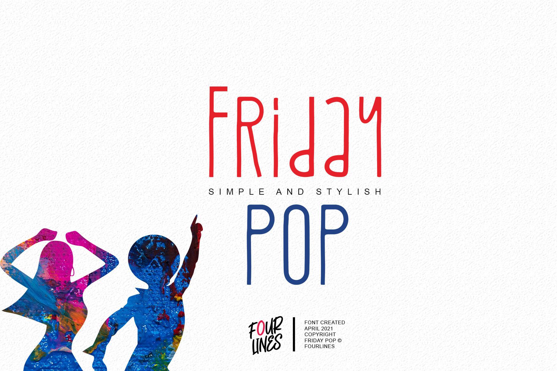 Friday Pop Font