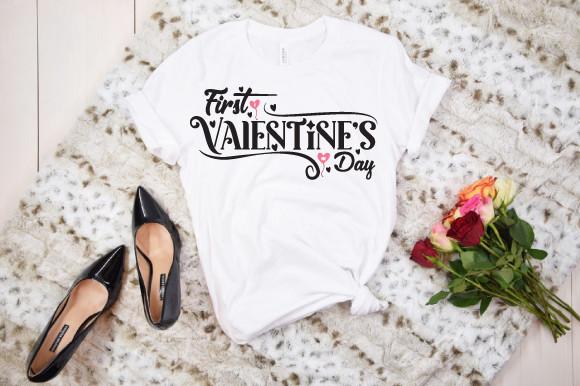 Valentine's Day Typography SVG T-Shirt