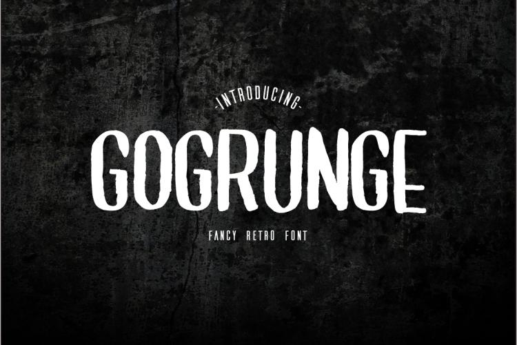 GoGrunge Font