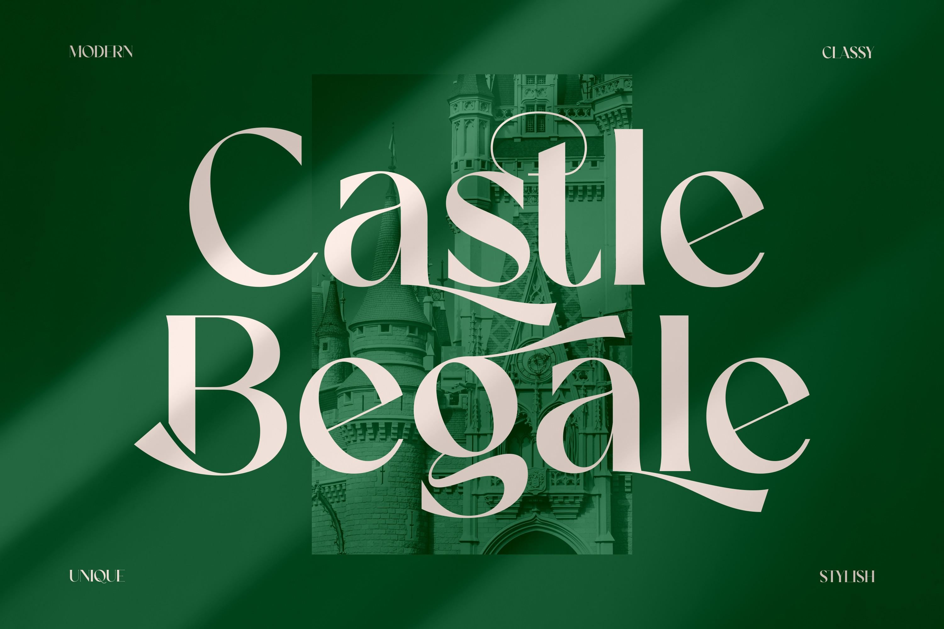 Castle Begale Font