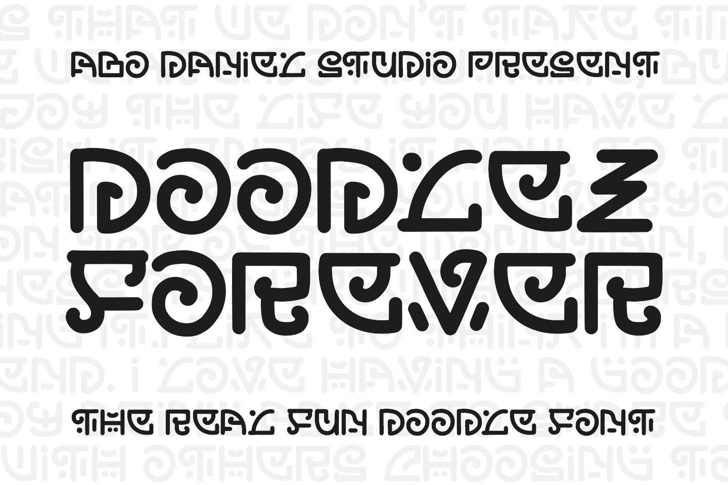 Doodlez Forever Font