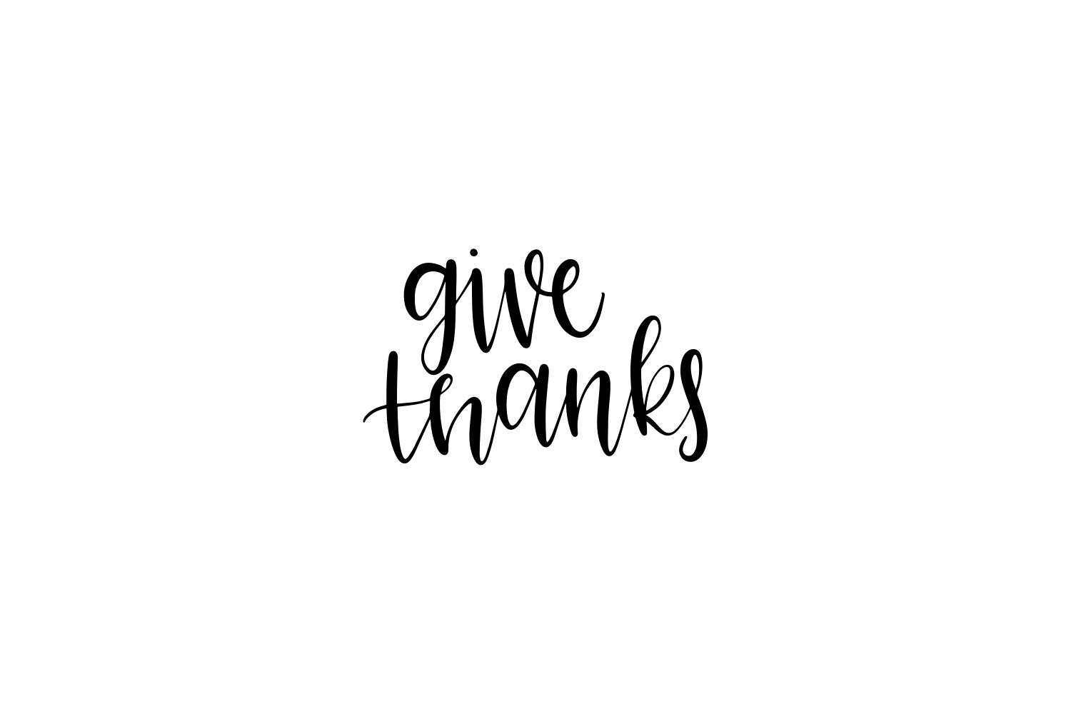 Give Thanks