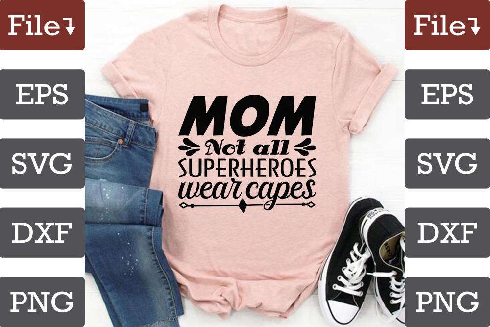 Mother's Day Svg Design,  Mom Not All Su
